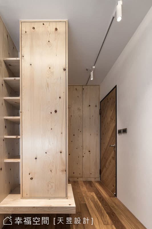 Warm loft house