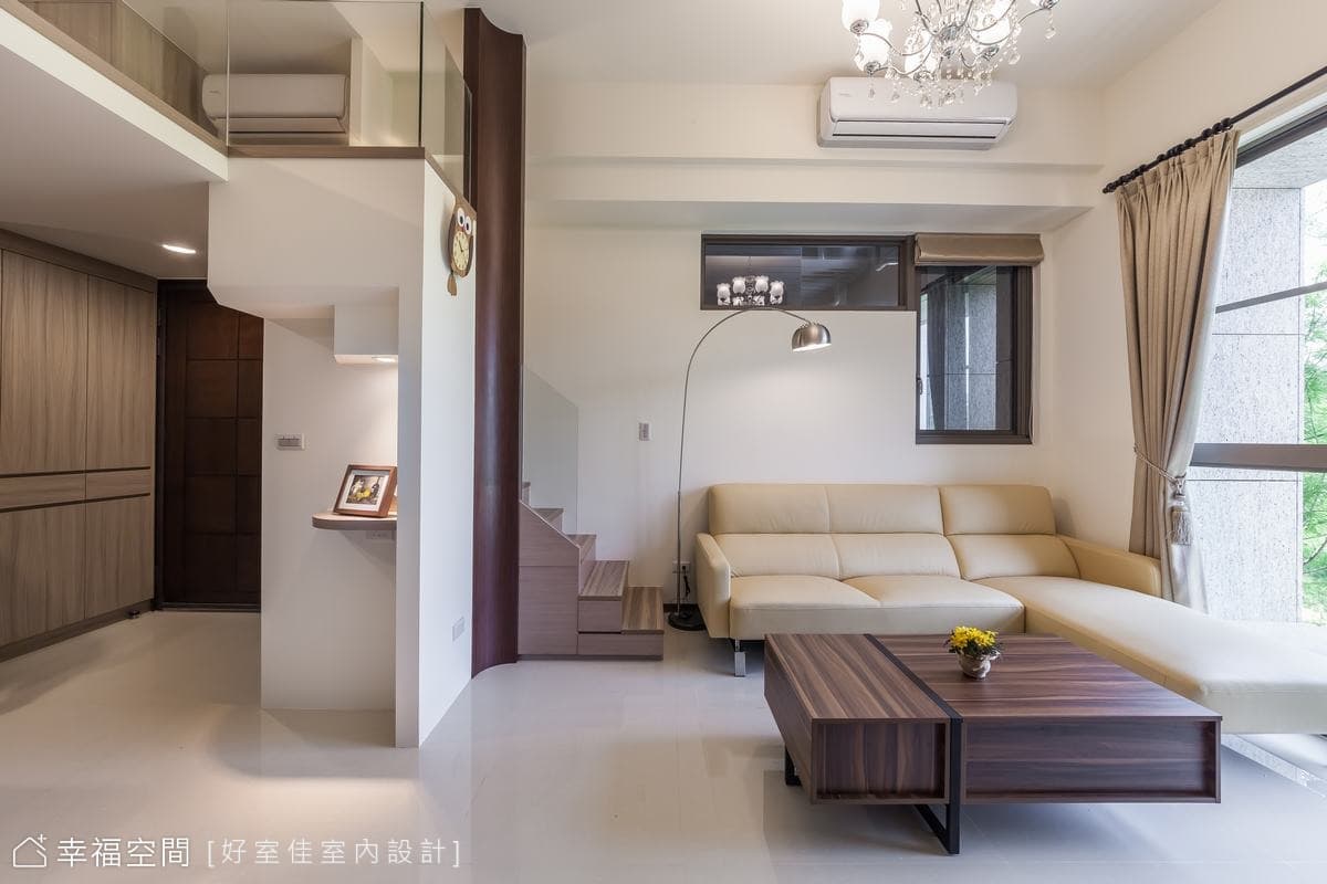 潛藏設計感的簡約樓中樓