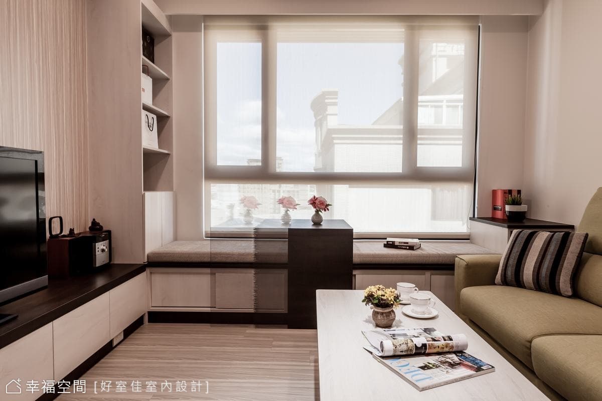 一展清新柔美的旋景