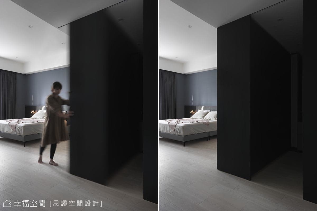 灰藍色現代語彙 構築沉穩時尚美宅