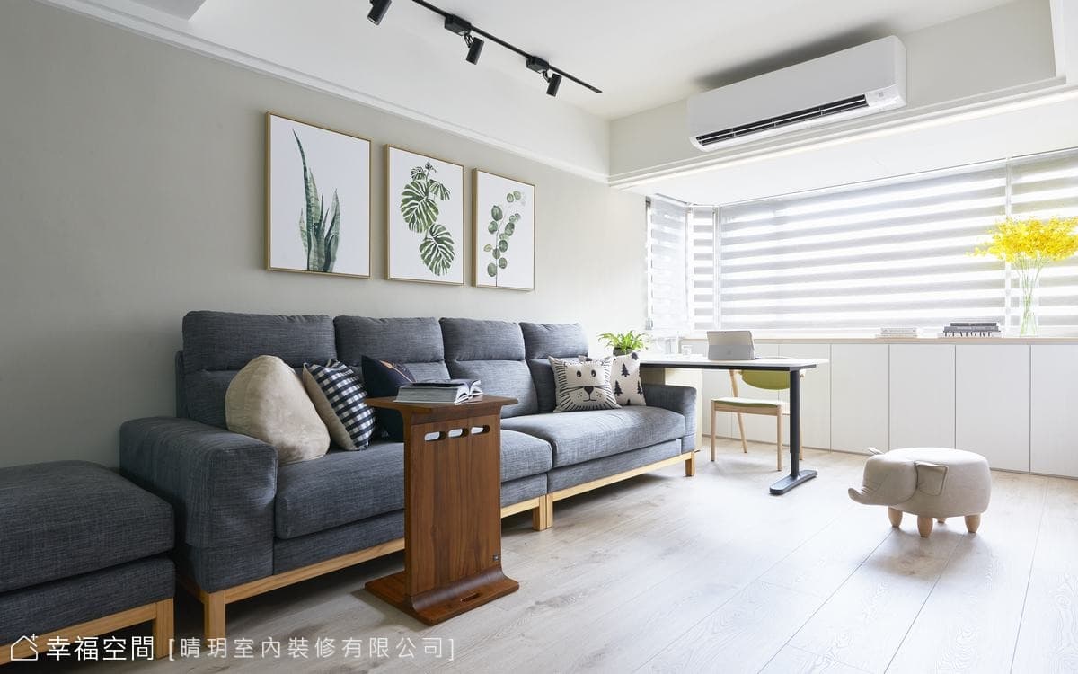 無印良品風 | 魔術方塊的靈活空間 ，幸福小家庭的夢幻城堡
