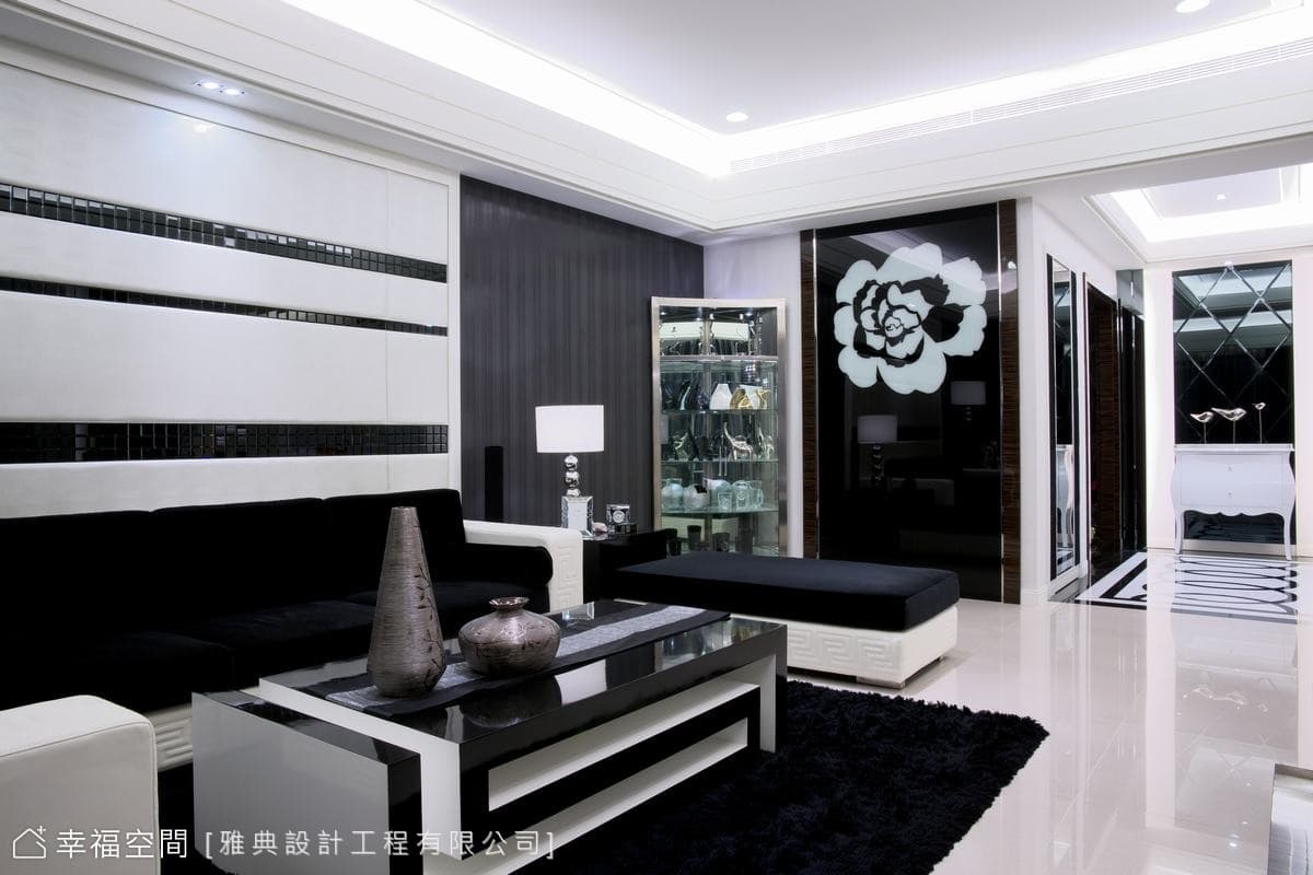 微奢時尚-黑、白、銀時尚精品住宅(得獎作品)