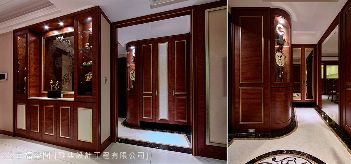 玄關入口處