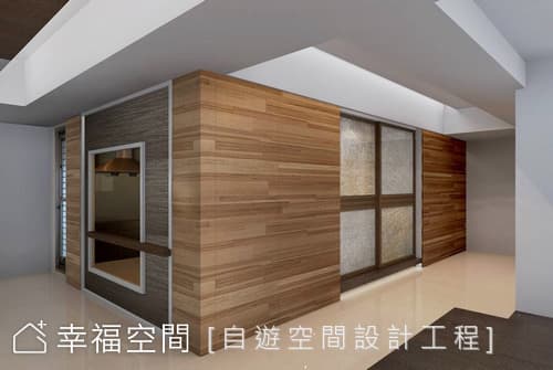 餐廳、走道裝飾牆