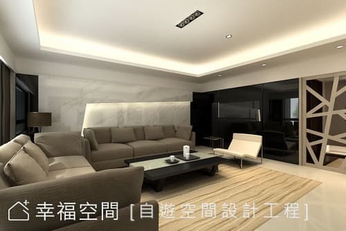黑白客廳