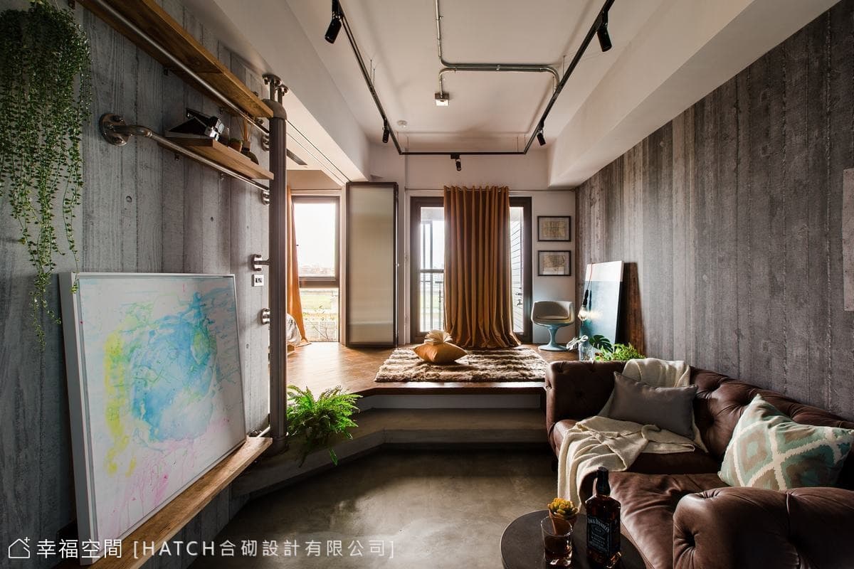 慵懶｜工業風｜11坪