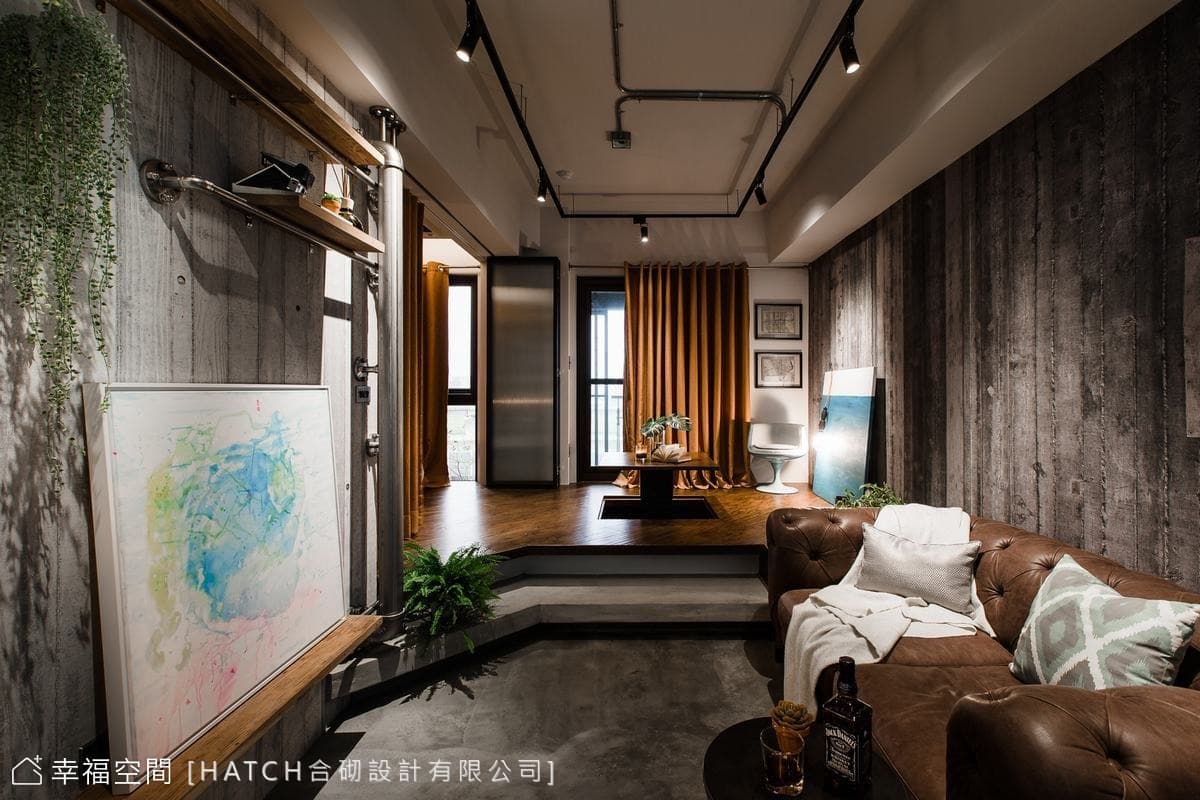 慵懶｜工業風｜11坪