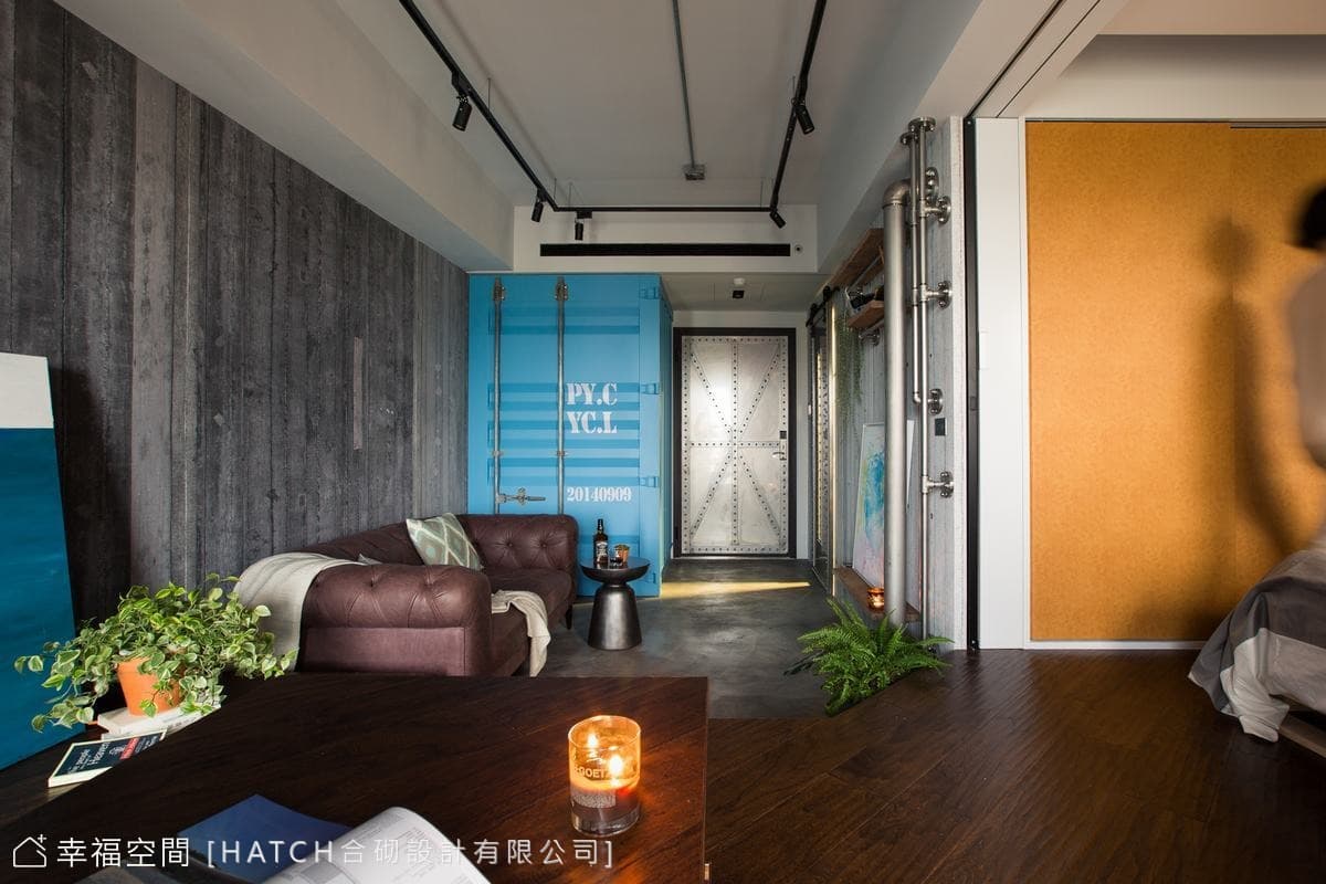 慵懶｜工業風｜11坪