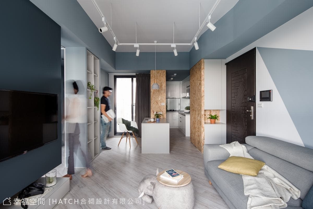 捉迷藏｜工業風｜20坪