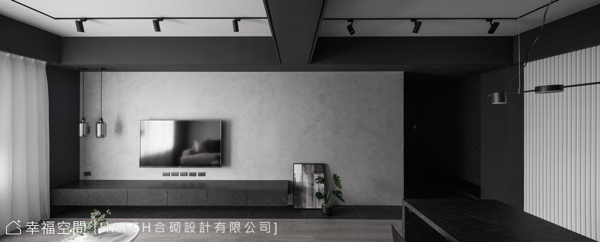非黑即白｜現代風｜27坪