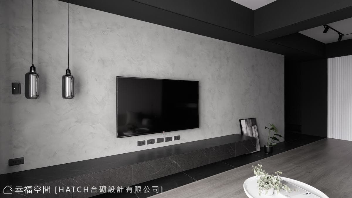 非黑即白｜現代風｜27坪