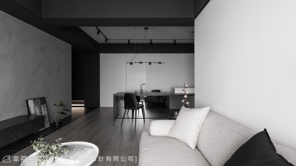非黑即白｜現代風｜27坪