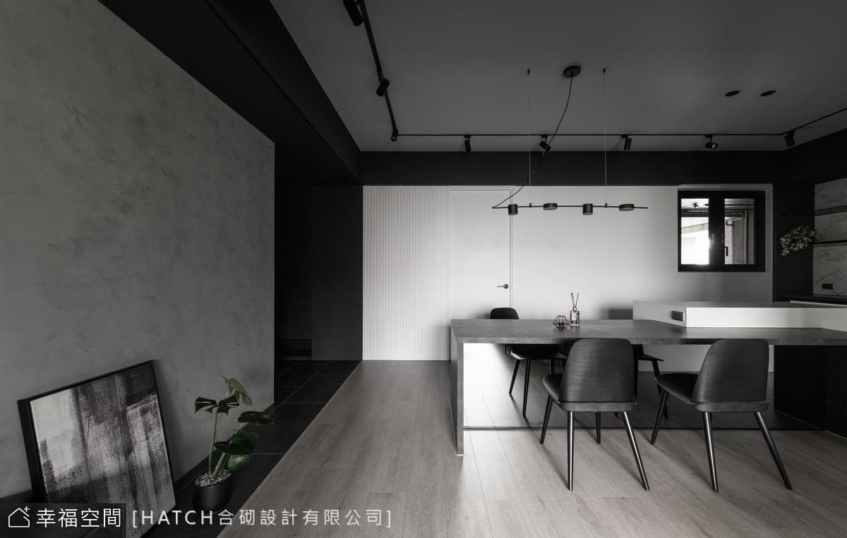 非黑即白｜現代風｜27坪