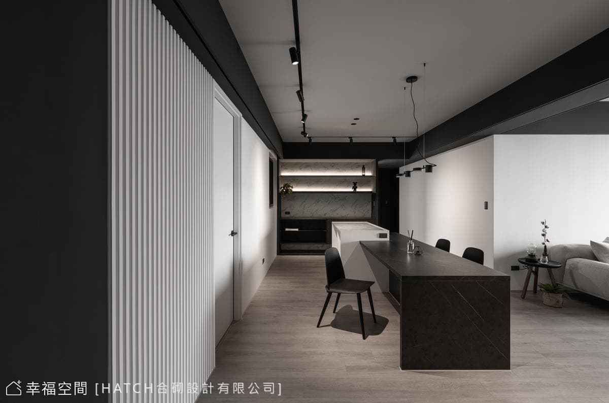 非黑即白｜現代風｜27坪