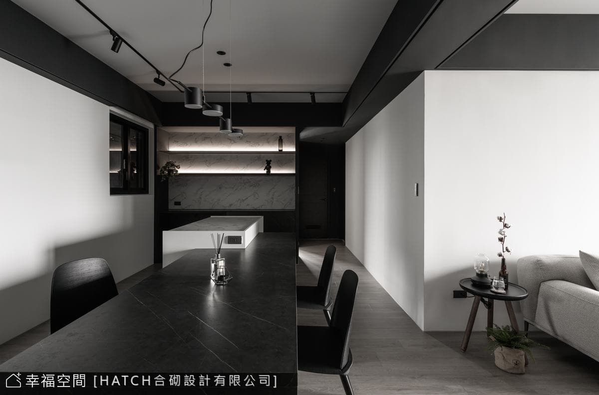 非黑即白｜現代風｜27坪