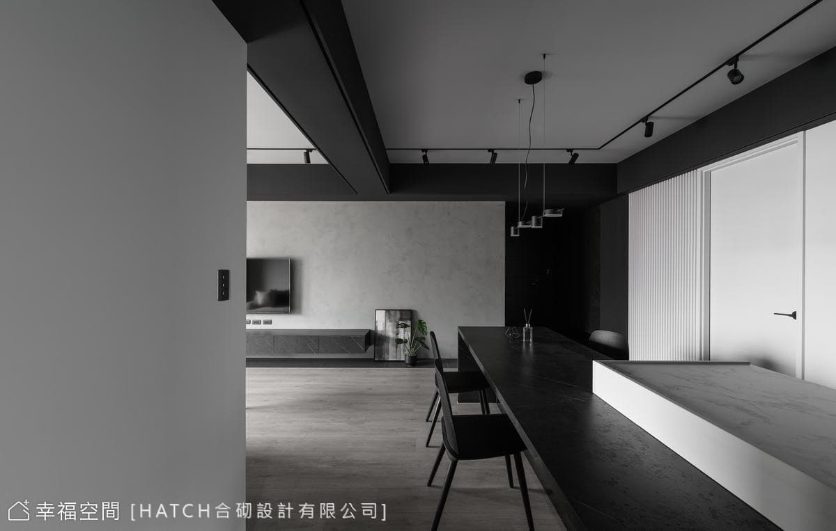 非黑即白｜現代風｜27坪