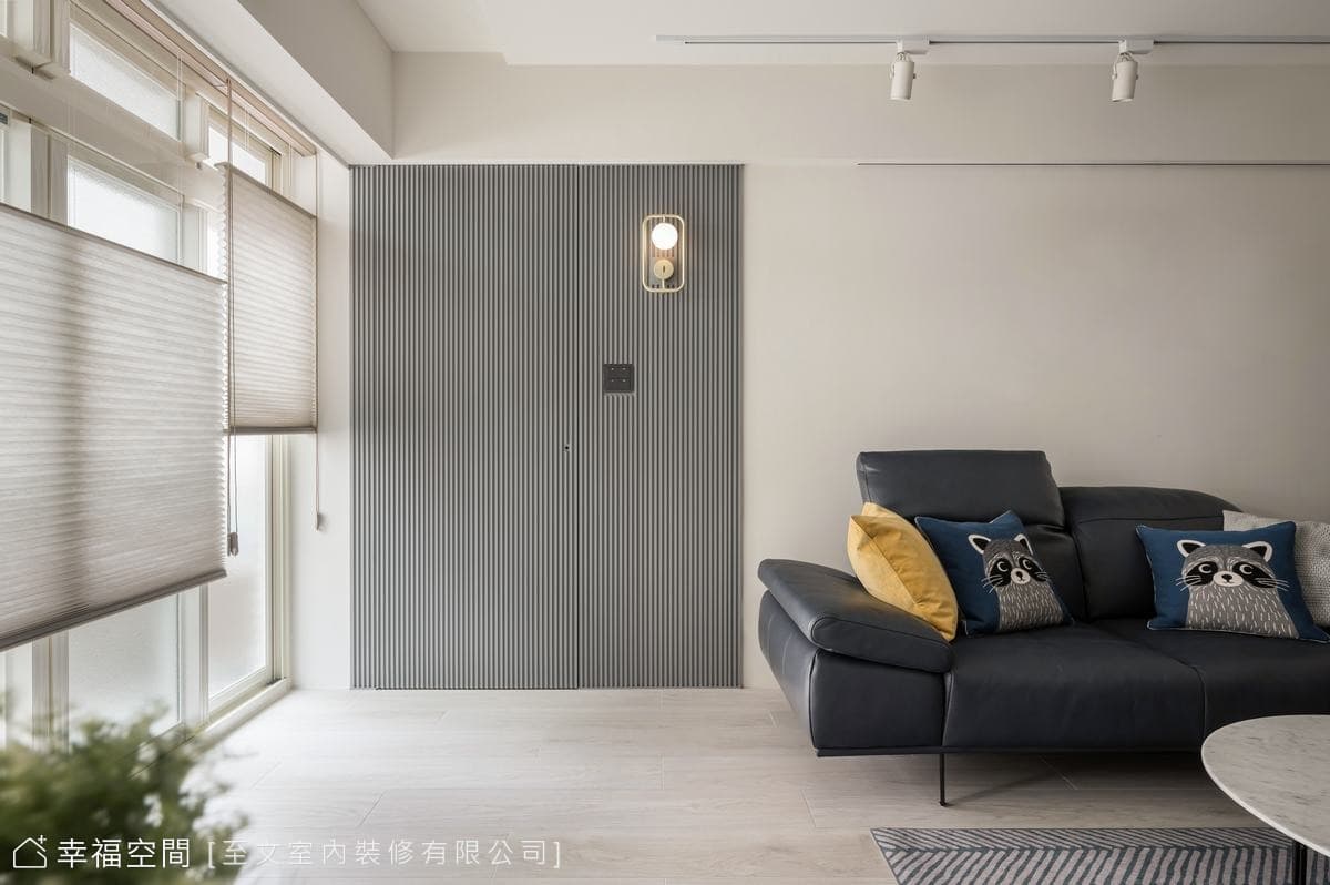 輕盈。無拘｜北歐風｜35坪｜3房、2廳、2衛、2陽台