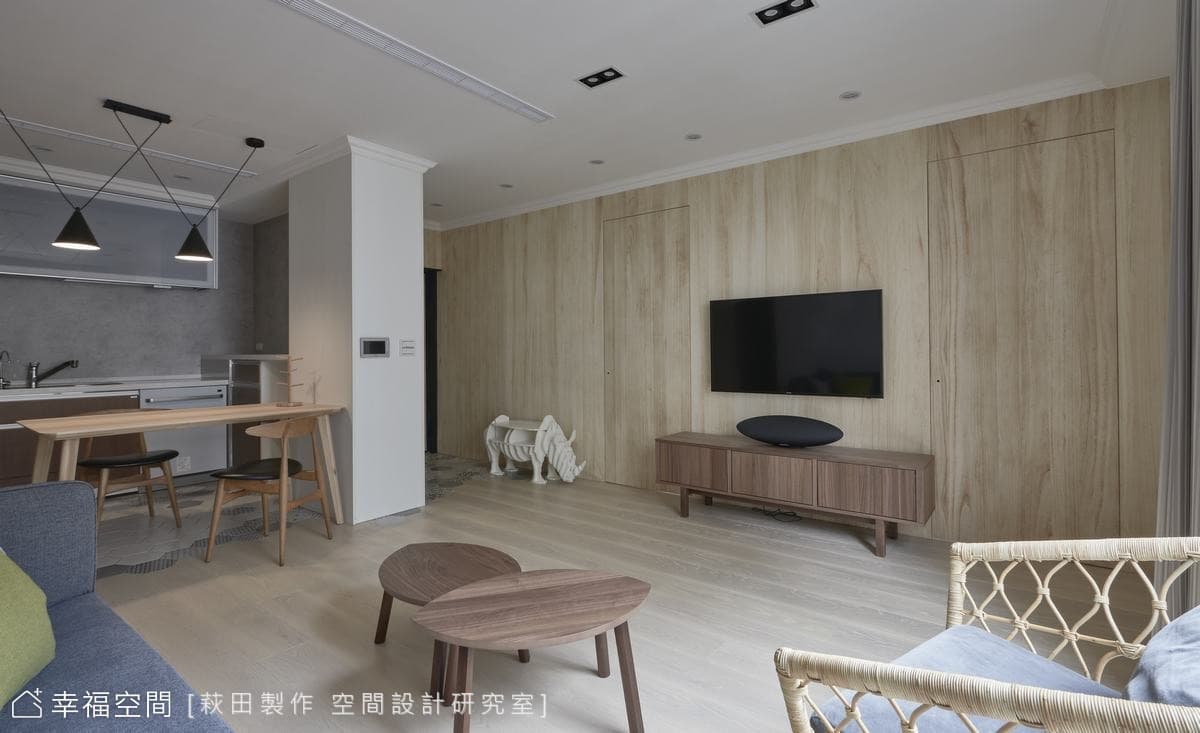 北歐純淨。 Simple Life｜現代風｜30坪