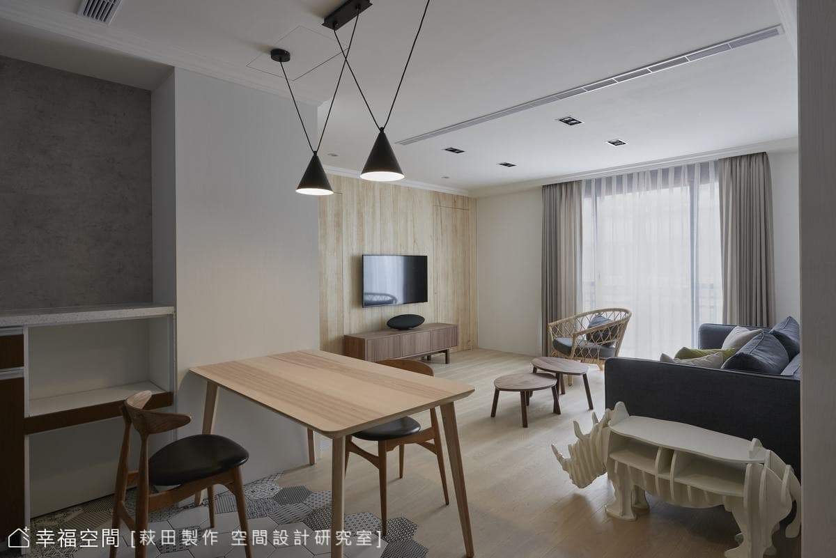 北歐純淨。 Simple Life｜現代風｜30坪