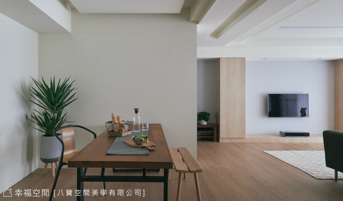 任日光探入生活 釋放北歐舒心感 ｜40坪｜3房、2廳、2衛