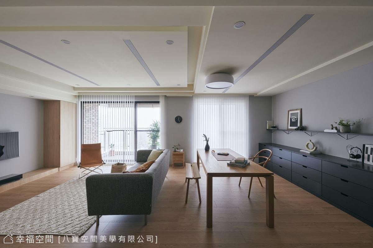 任日光探入生活 釋放北歐舒心感 ｜40坪｜3房、2廳、2衛