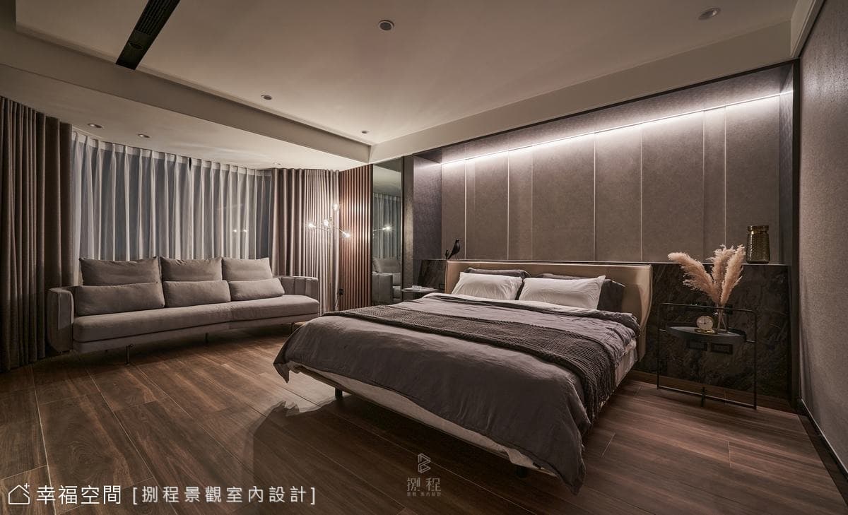空間鏡化 質感加大｜現代風｜55坪