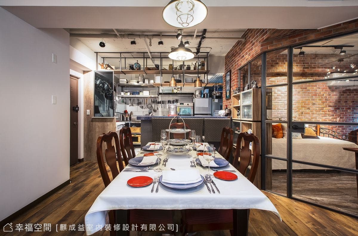 訂製Loft風私廚 彰顯時尚品味