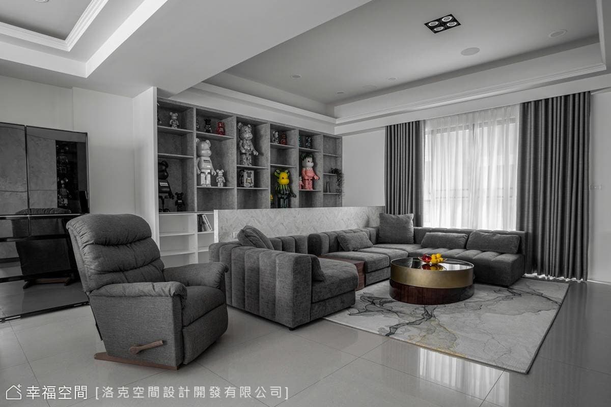 日常歲月的餘溫，訴說自在沉斂生活｜混搭風｜45坪