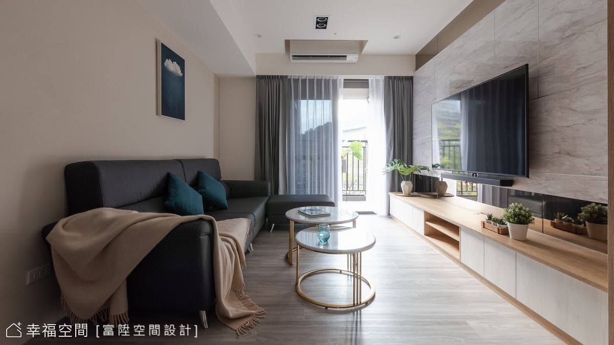 築夢 形隨機能而生｜現代風、混搭風｜46坪｜3房、2廳、2衛