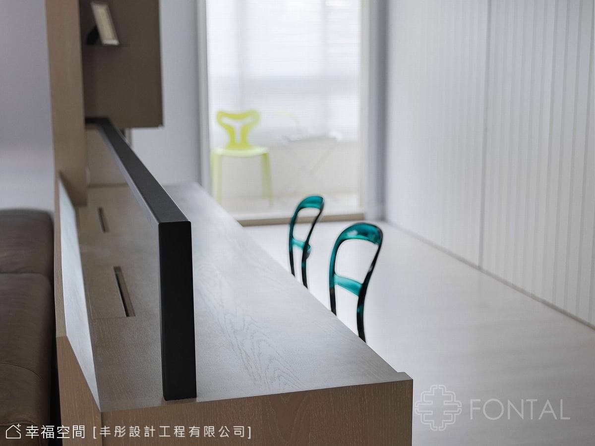 木紋漫舞於室 輕染北歐風情｜北歐風｜40坪｜2房、2廳、3衛