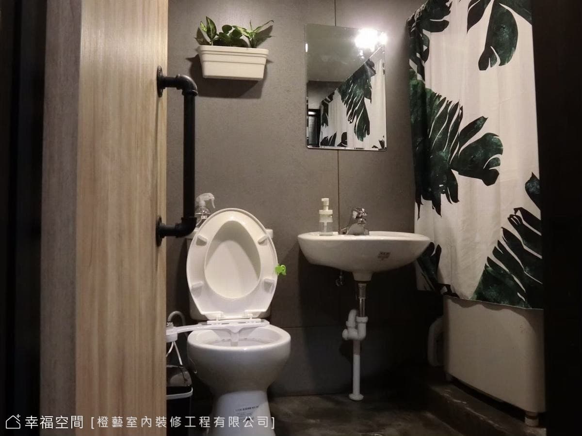 Urban Jungle 都市中的叢林 悠閒的暫時逃離喧囂｜工業風｜20坪