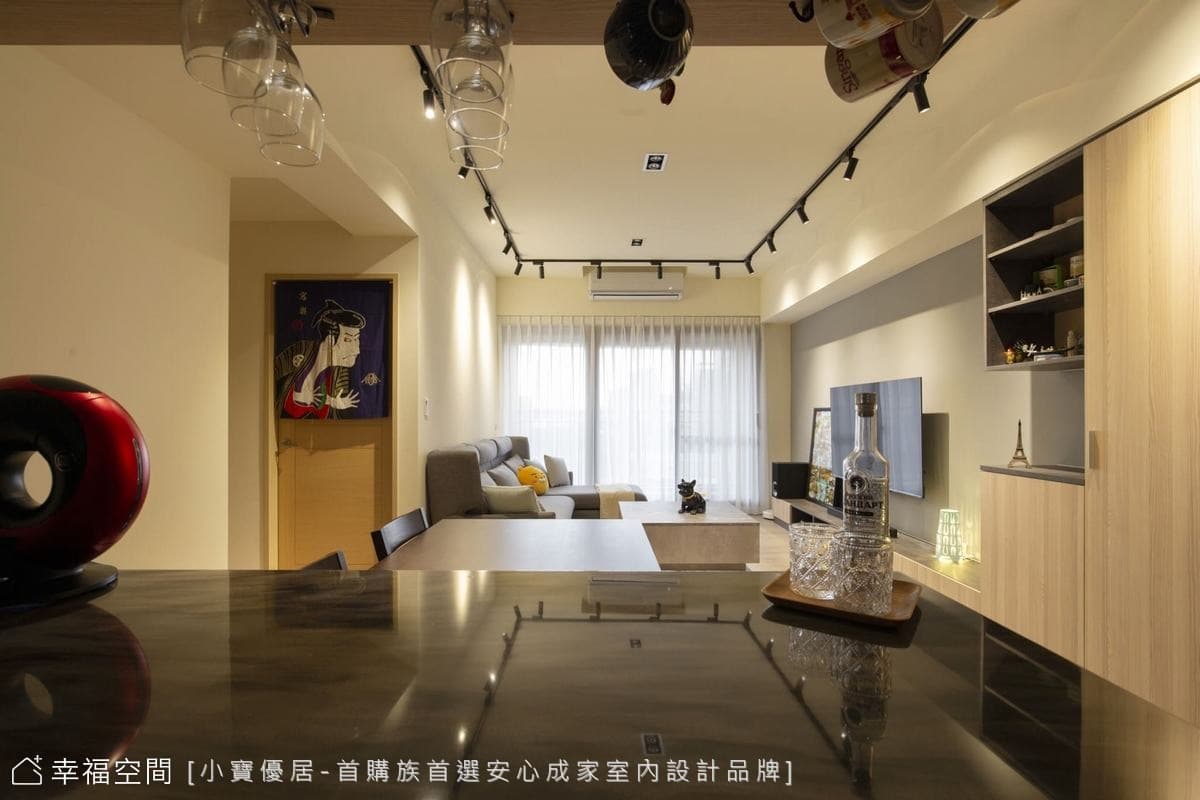 在家打造工業風酒吧 享受微醺愜意情｜工業風、現代風｜26坪｜3房、2廳、2衛