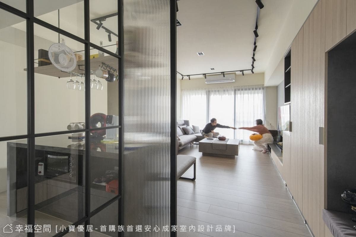 在家打造工業風酒吧 享受微醺愜意情｜工業風、現代風｜26坪｜3房、2廳、2衛