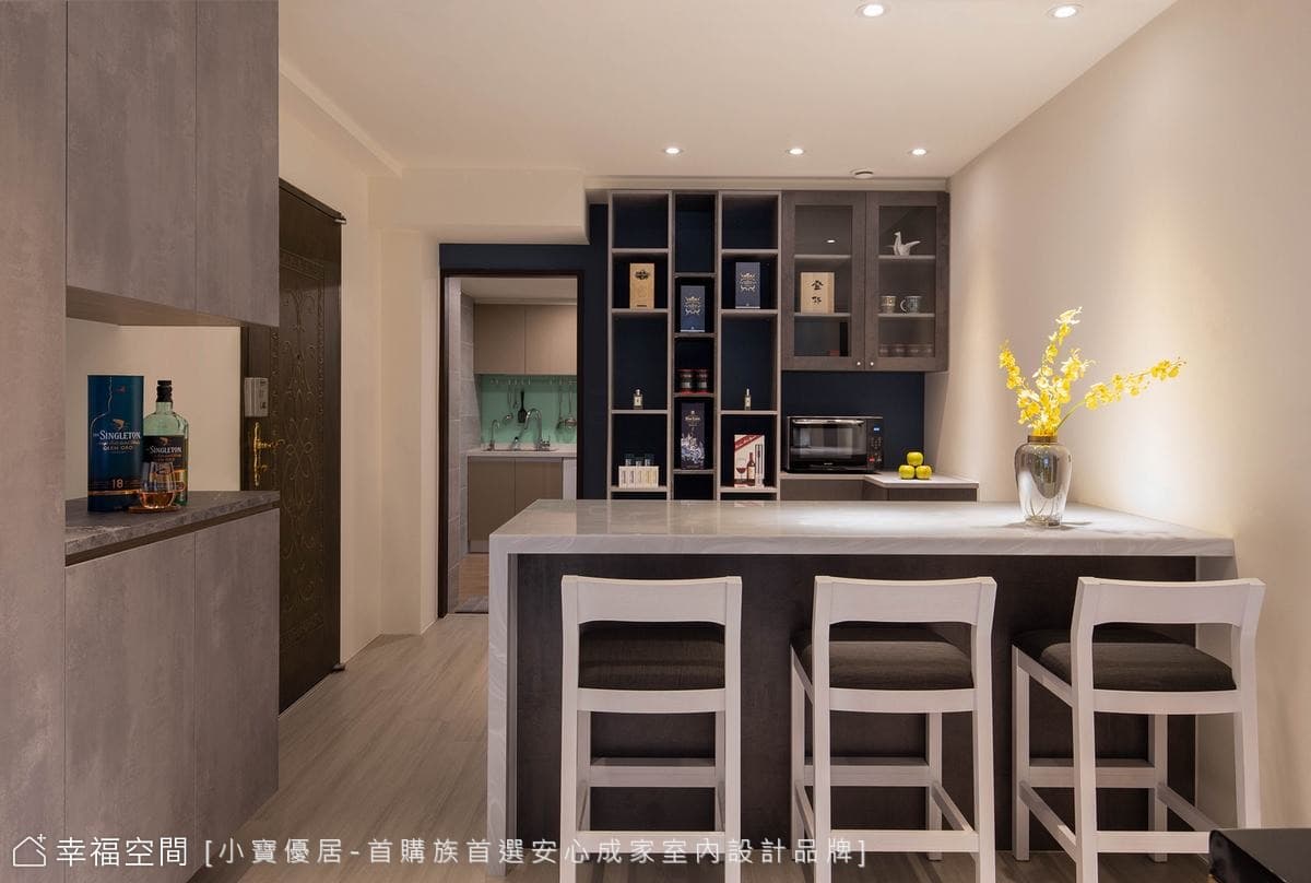 坐擁微型劇院 開啟時尚視聽覺饗宴｜北歐風、混搭風｜23坪｜2房、1廳