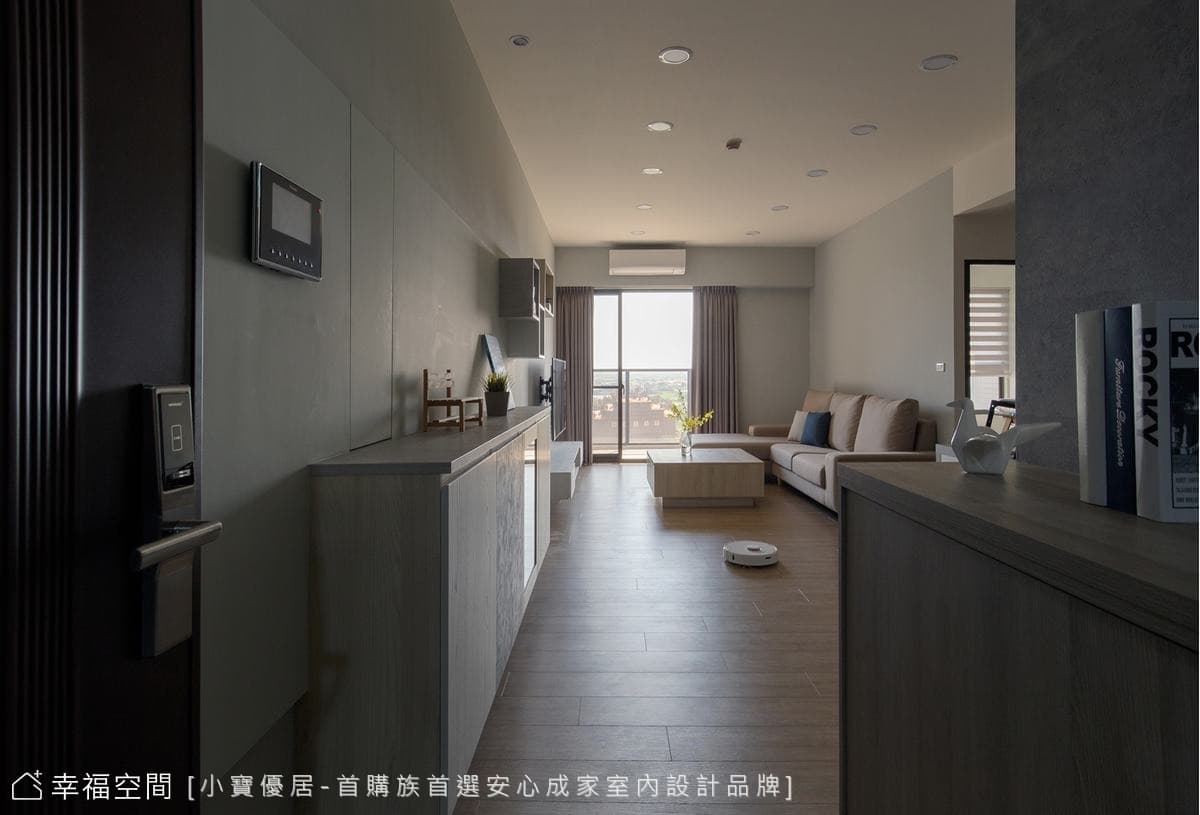 輕描淡雅宜人光景 構畫小倆口的愜意日常｜休閒多元、混搭風、日式風｜30坪｜3房、2廳、2衛