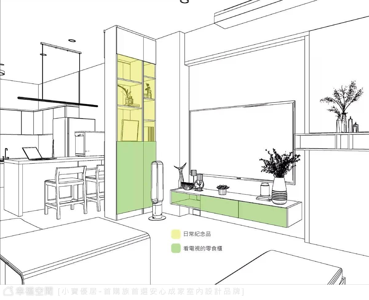 網美級微甜奶茶系家景！每一角落都是唯美畫面｜現代風｜20坪｜2房、1廳