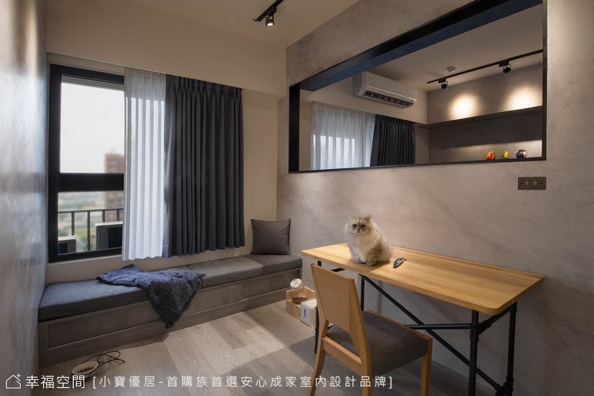 潛入蔚藍深海秘境 開展恬然無憂的生活｜現代風、休閒多元、混搭風｜30坪｜3房、2廳、2衛
