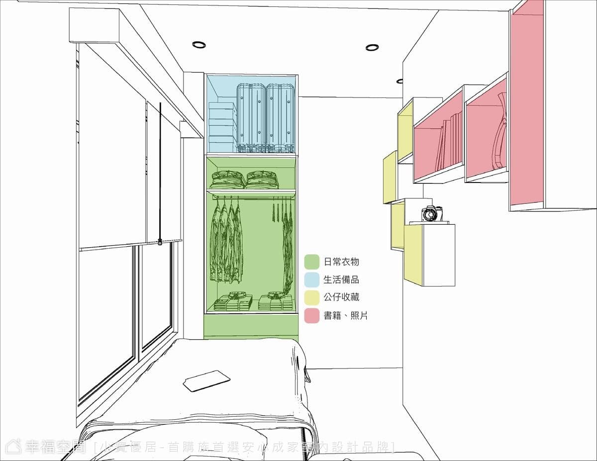 潛入蔚藍深海秘境 開展恬然無憂的生活｜現代風、休閒多元、混搭風｜30坪｜3房、2廳、2衛