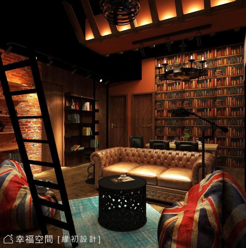 兄妹倆的家 工業loft個性宅｜25坪｜2房、1廳、1衛