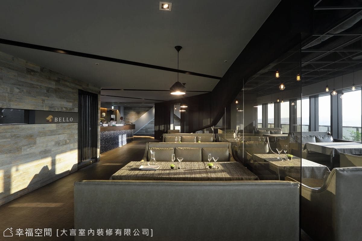 延攬城市之景 締造五感的極致饗宴｜現代風｜180坪