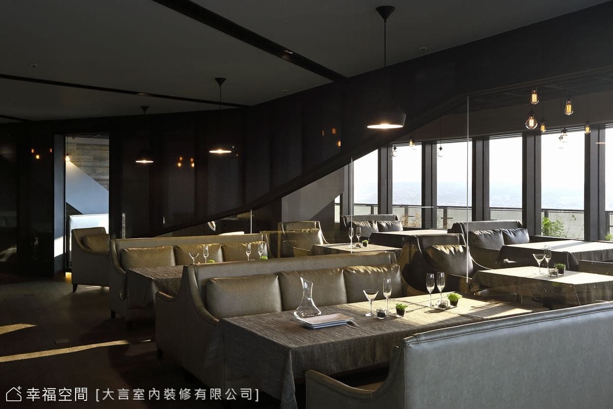 延攬城市之景 締造五感的極致饗宴｜現代風｜180坪