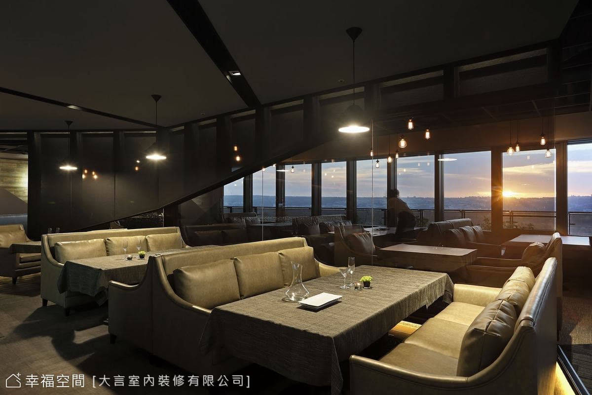 延攬城市之景 締造五感的極致饗宴｜現代風｜180坪
