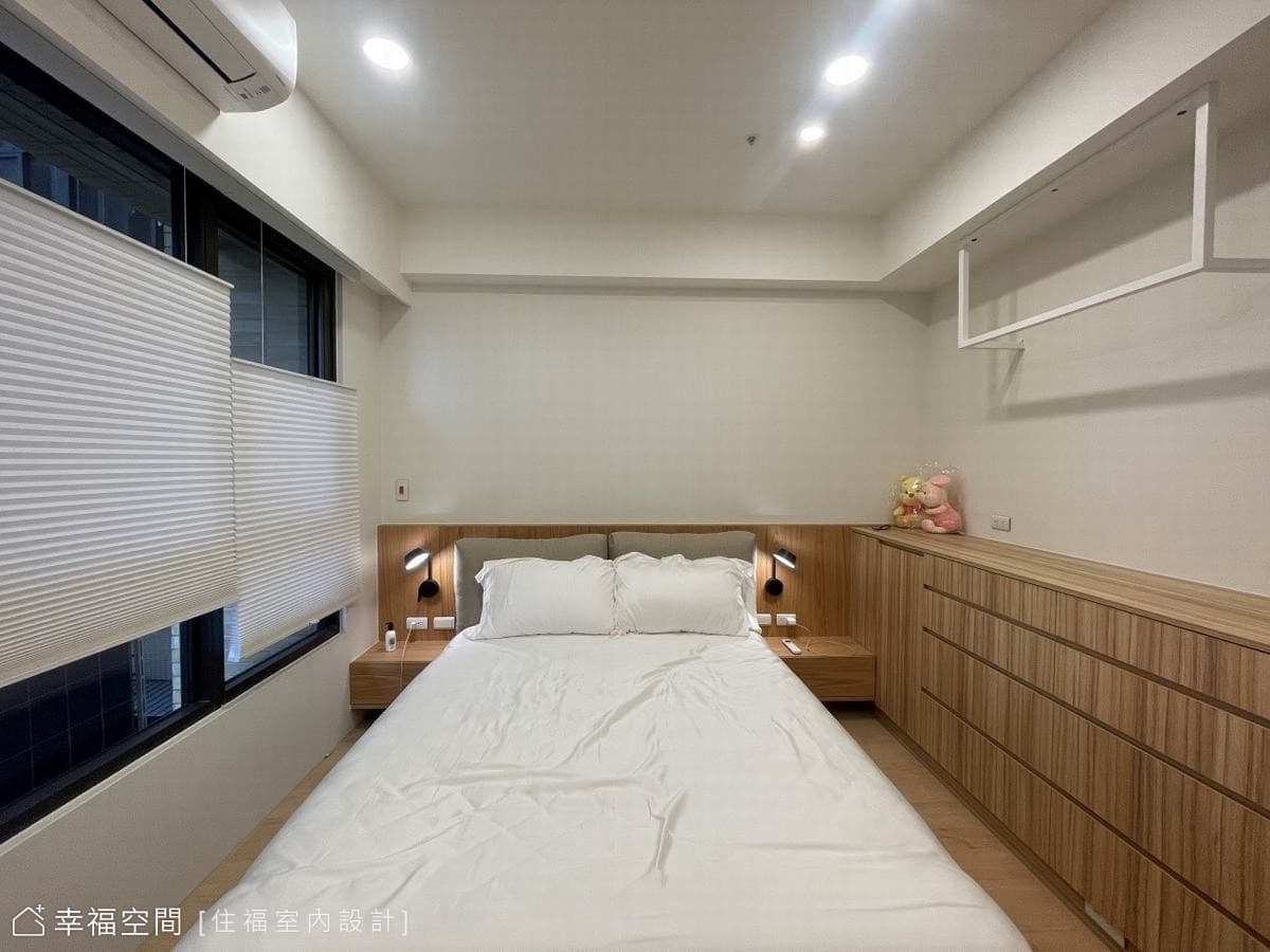 延伸斜角機能 構築輕透日系居｜18坪｜2房、2廳、1衛