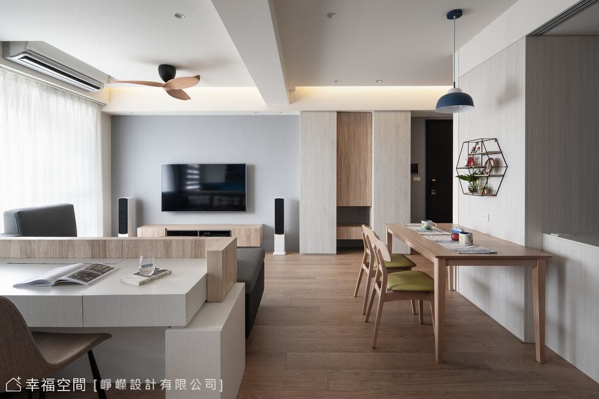 陽光下的莫蘭迪｜現代風｜22坪