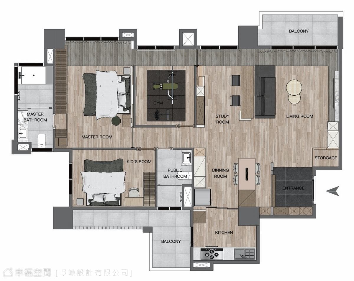 清水光廊｜現代風｜34坪