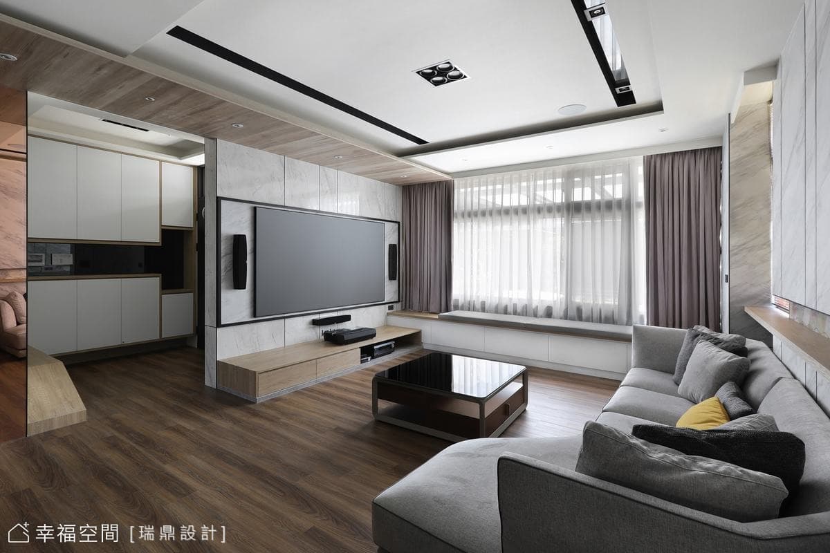 異材質拼接視覺層次 砌築現代質感別墅│40坪