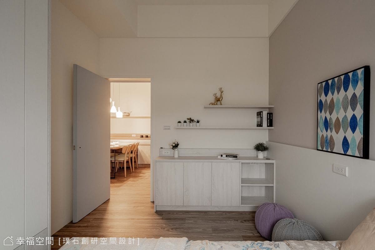 宜蘭｜簡約線條×溫潤木質調 描繪溫馨現代北歐宅│30坪