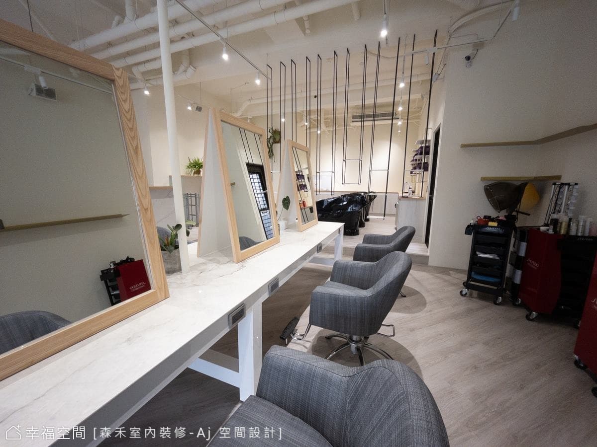 現代工業髮廊｜30坪