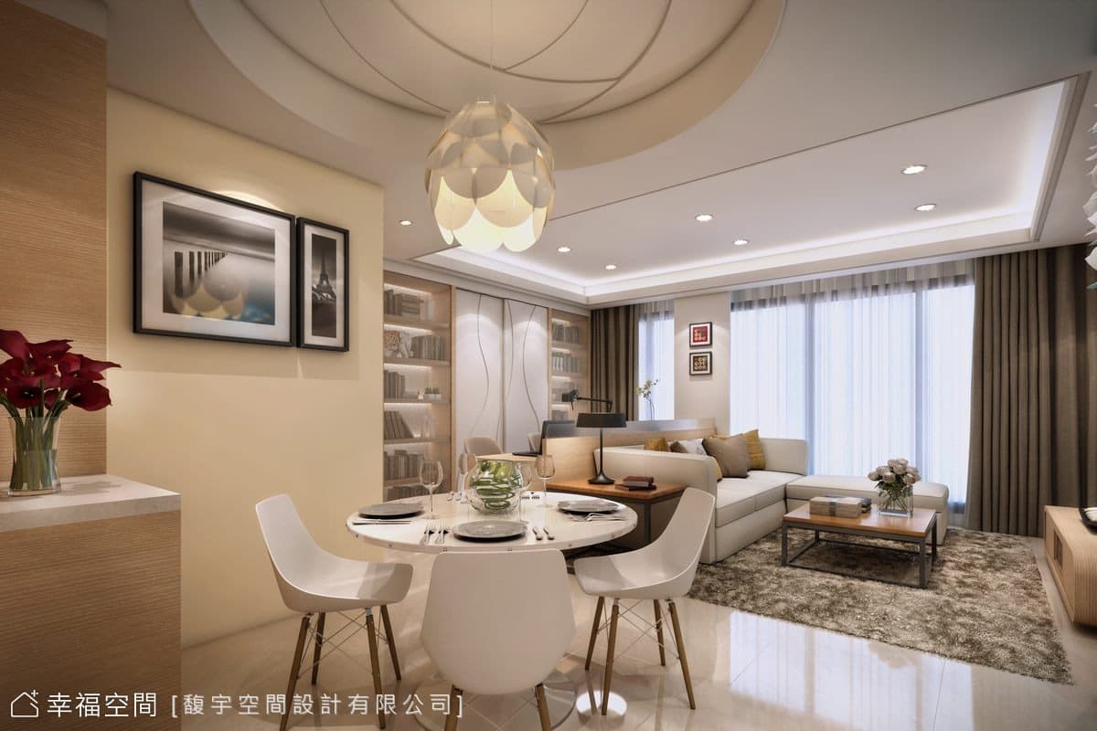 玄關望向各廳