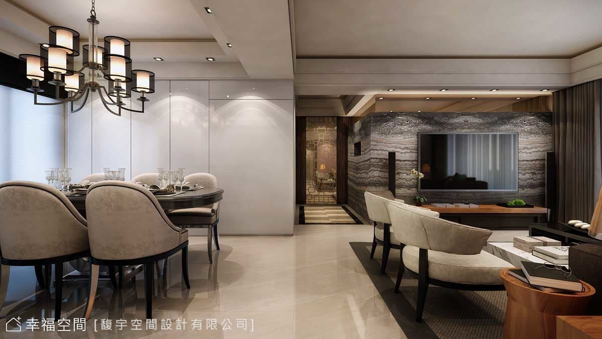 客廳與餐廳